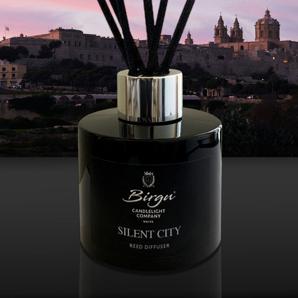 Silent City - Reed Diffuser - Birgu Candlelight Company