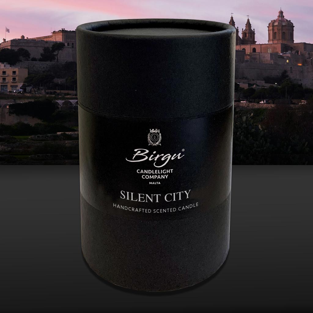 Silent City - Scented Candle Box - Birgu Candlelight Company