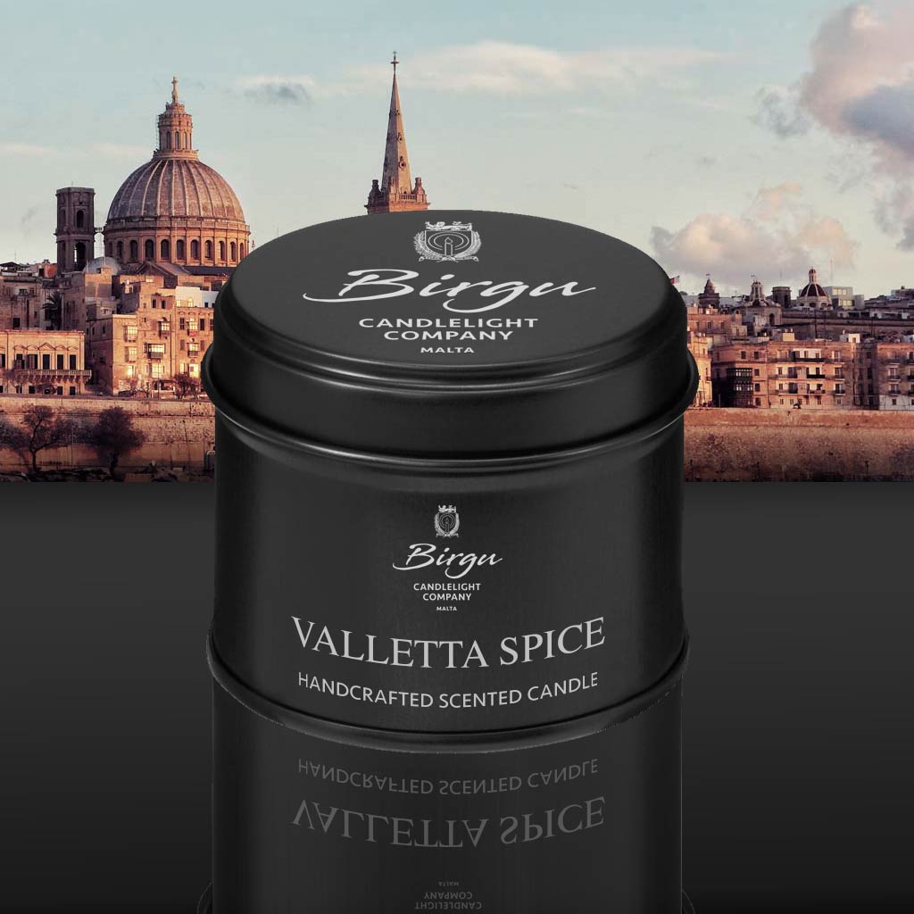 Valletta Spice - Scented Candle Small Tin - Birgu Candlelight Company