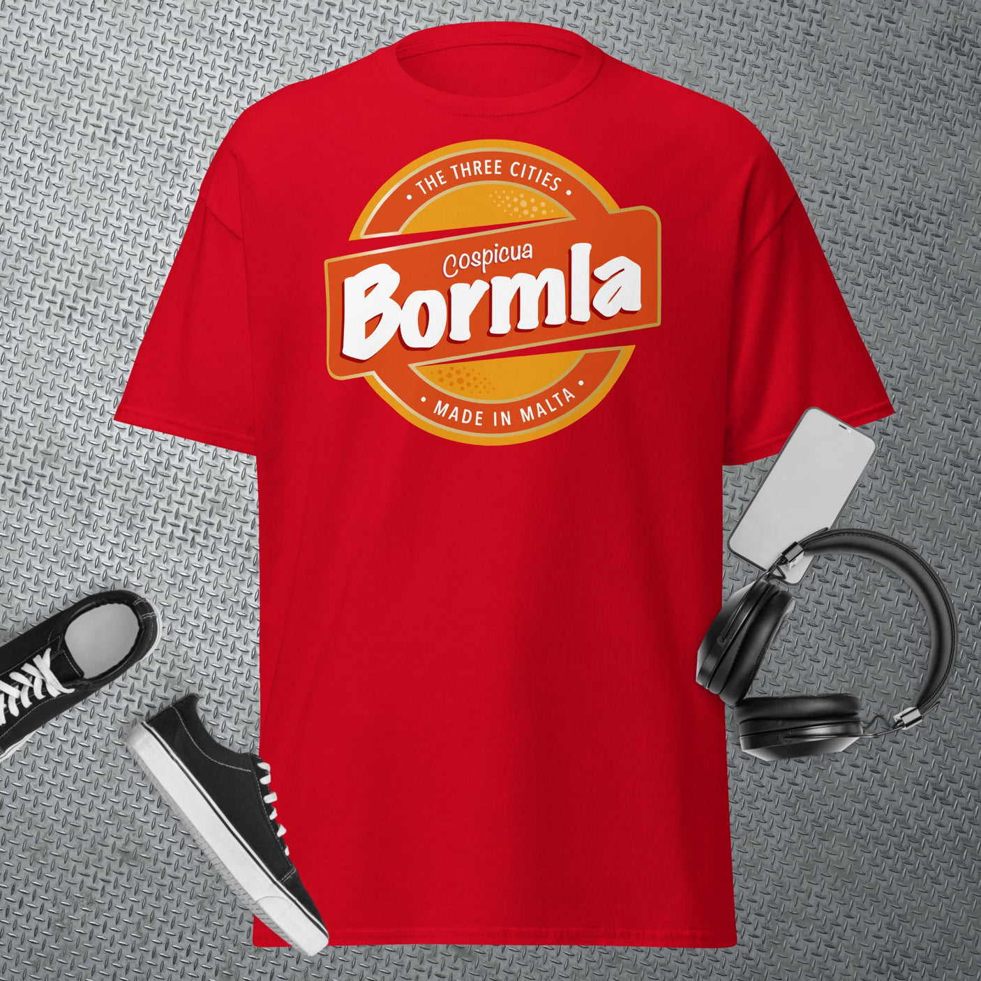 Bormla - Three Cities Collection - Unisex Classic Gildan T-shirt
