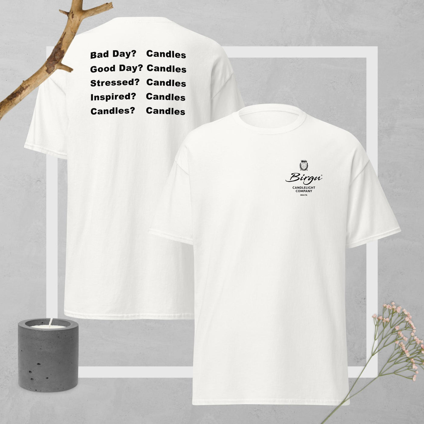 Candles, Candles, Candles - Unisex Classic Gildan T-shirt