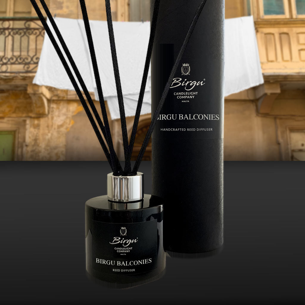 Birgu Balconies - Reed Diffuser Box - Birgu Candlelight Company