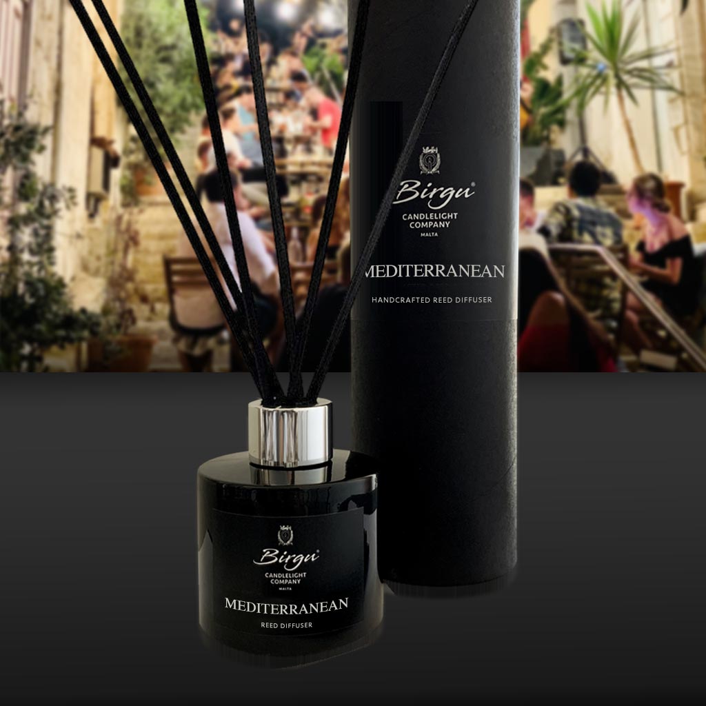 Mediterranean - Reed Diffuser Box - Birgu Candlelight Company