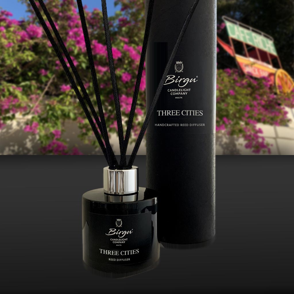 Three Cities - Reed Diffuser Box - Birgu Candlelight Company