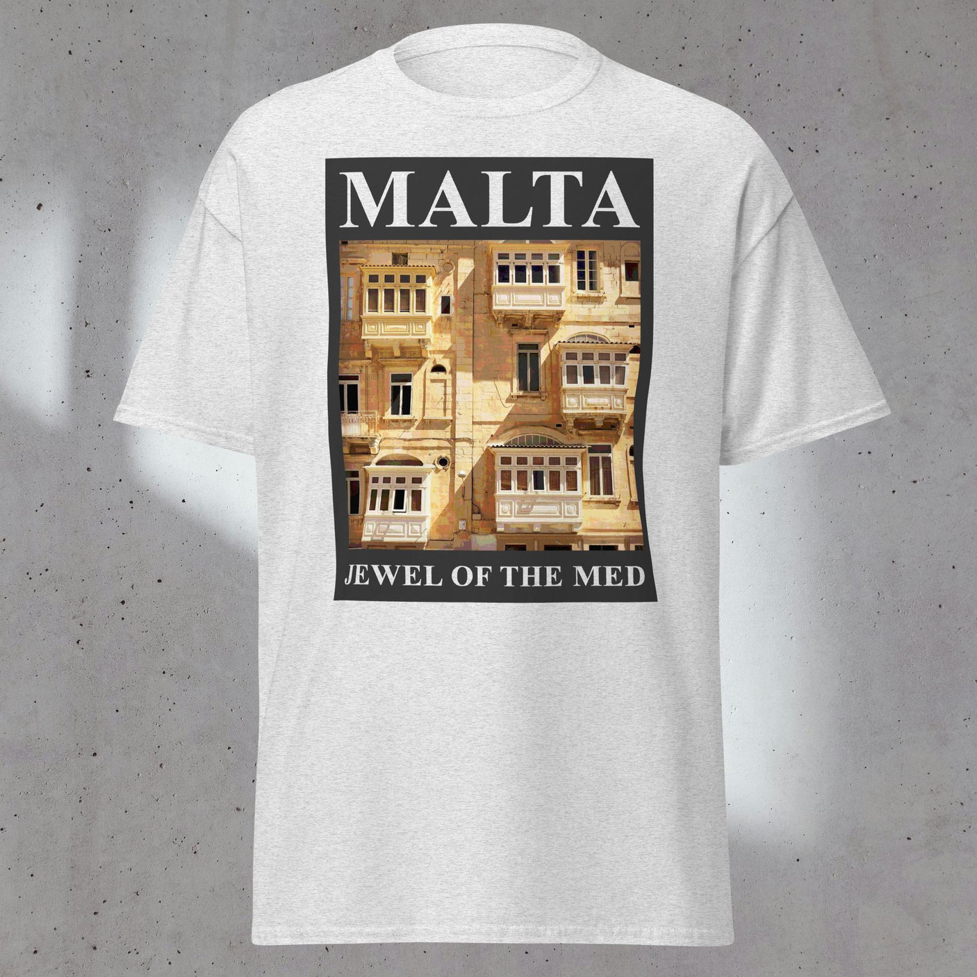 Malta Jewel Of The Med - Unisex Classic Gildan T-shirt