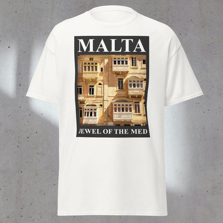 Malta Jewel Of The Med - Unisex Classic Gildan T-shirt