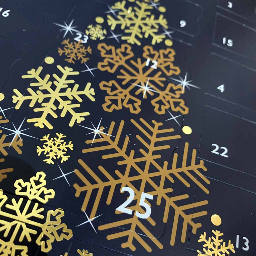 Christmas Wax Melt Advent Calendar close-up