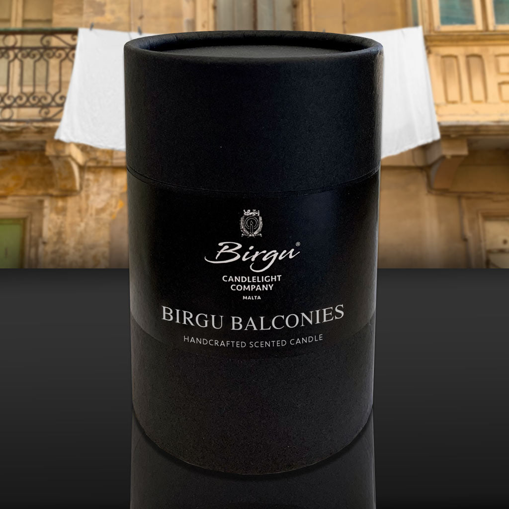 Birgu Balconies - Scented Candle Box - Birgu Candlelight Company