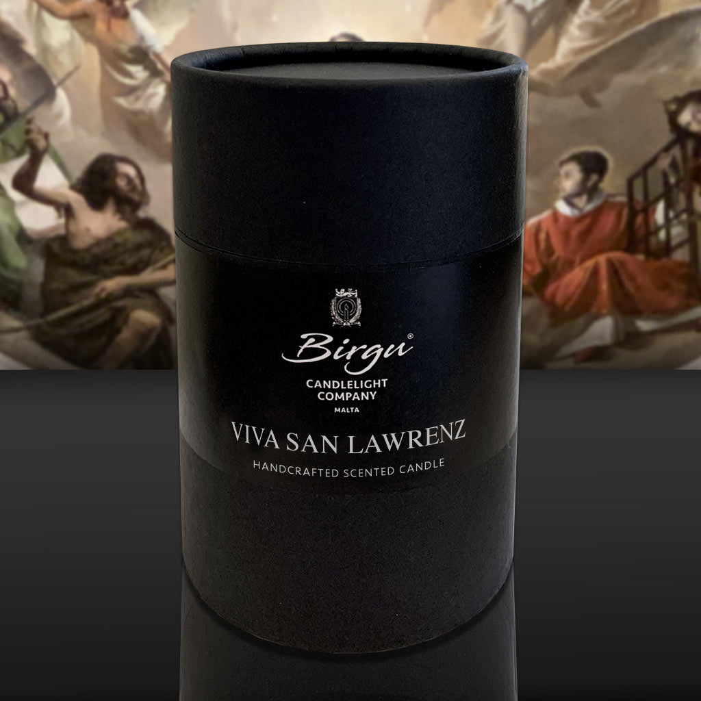 Viva San Lawrenz - Scented Candle Box - Birgu Candlelight Company