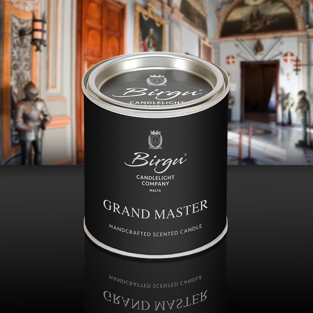 Grand Master - Scented Candle Tin - Birgu Candlelight Company